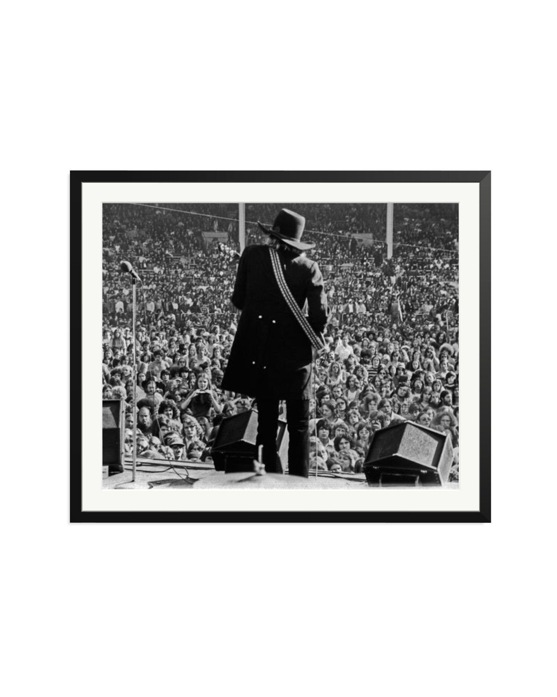 Joe Walsh at Cleveland Stadium Black / XXL