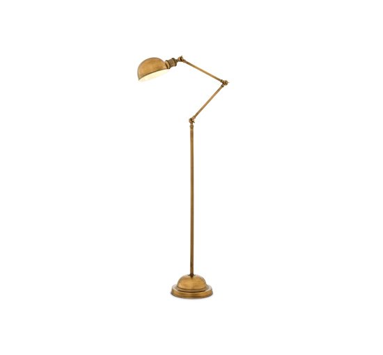 Antique Brass - Soho Floor Lamp Brass