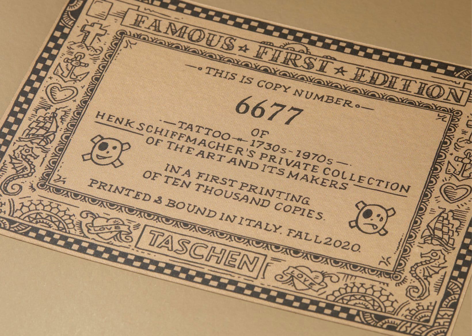 TATTOO. 1730s-1970s. Henk Schiffmacher’s Private Collection