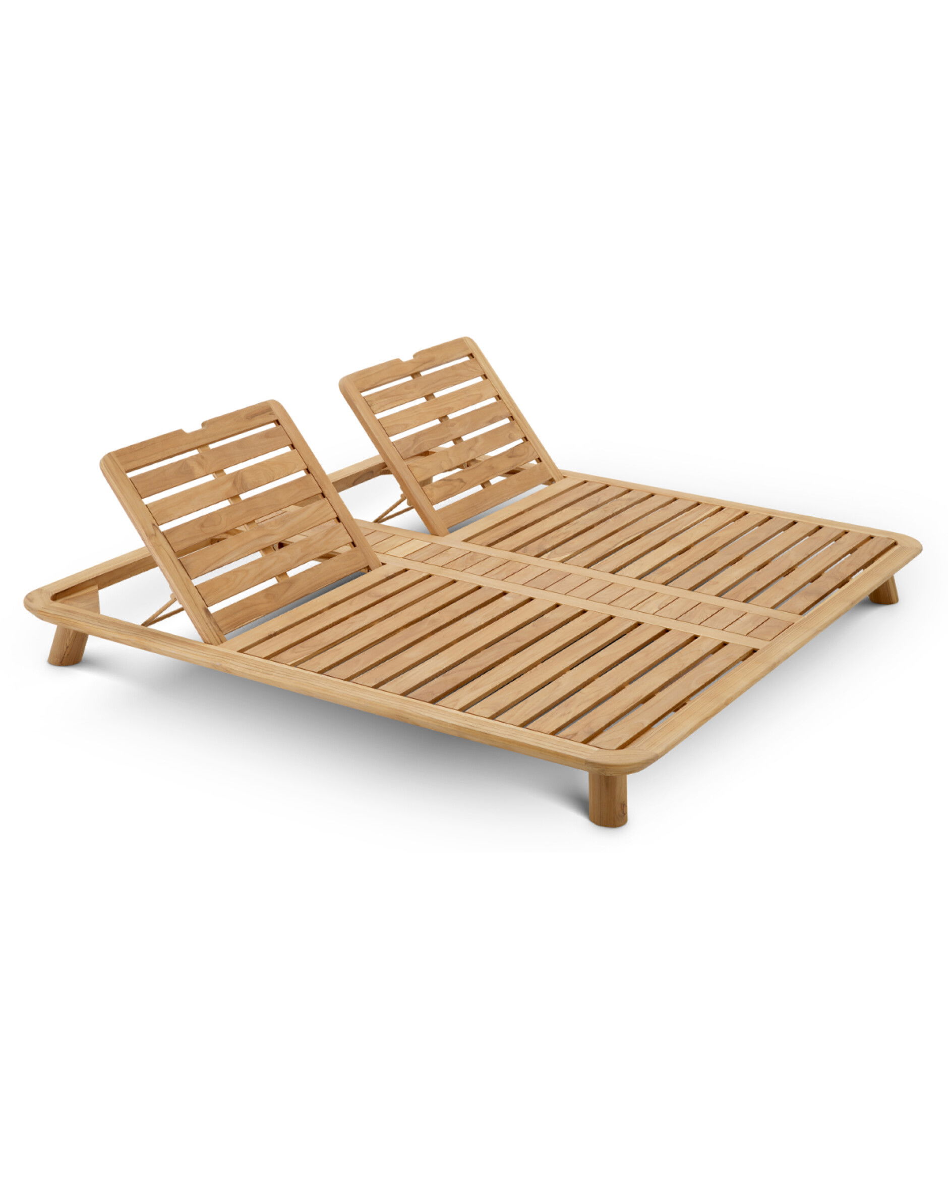 Weston solsäng dubbel viola sand