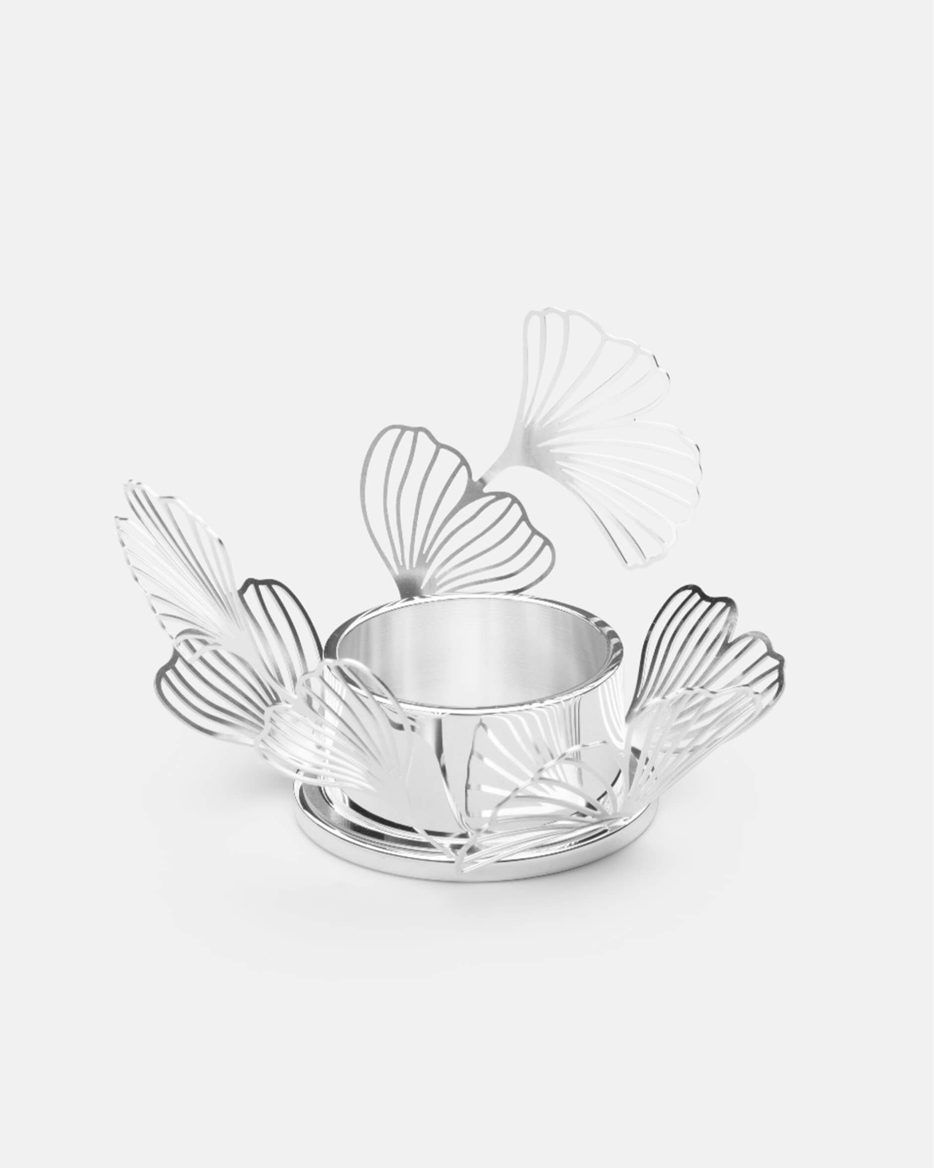 FLWR ljushållare silver