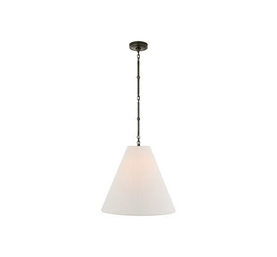 Linen - Goodman Hanging Light Bronze/Linen M