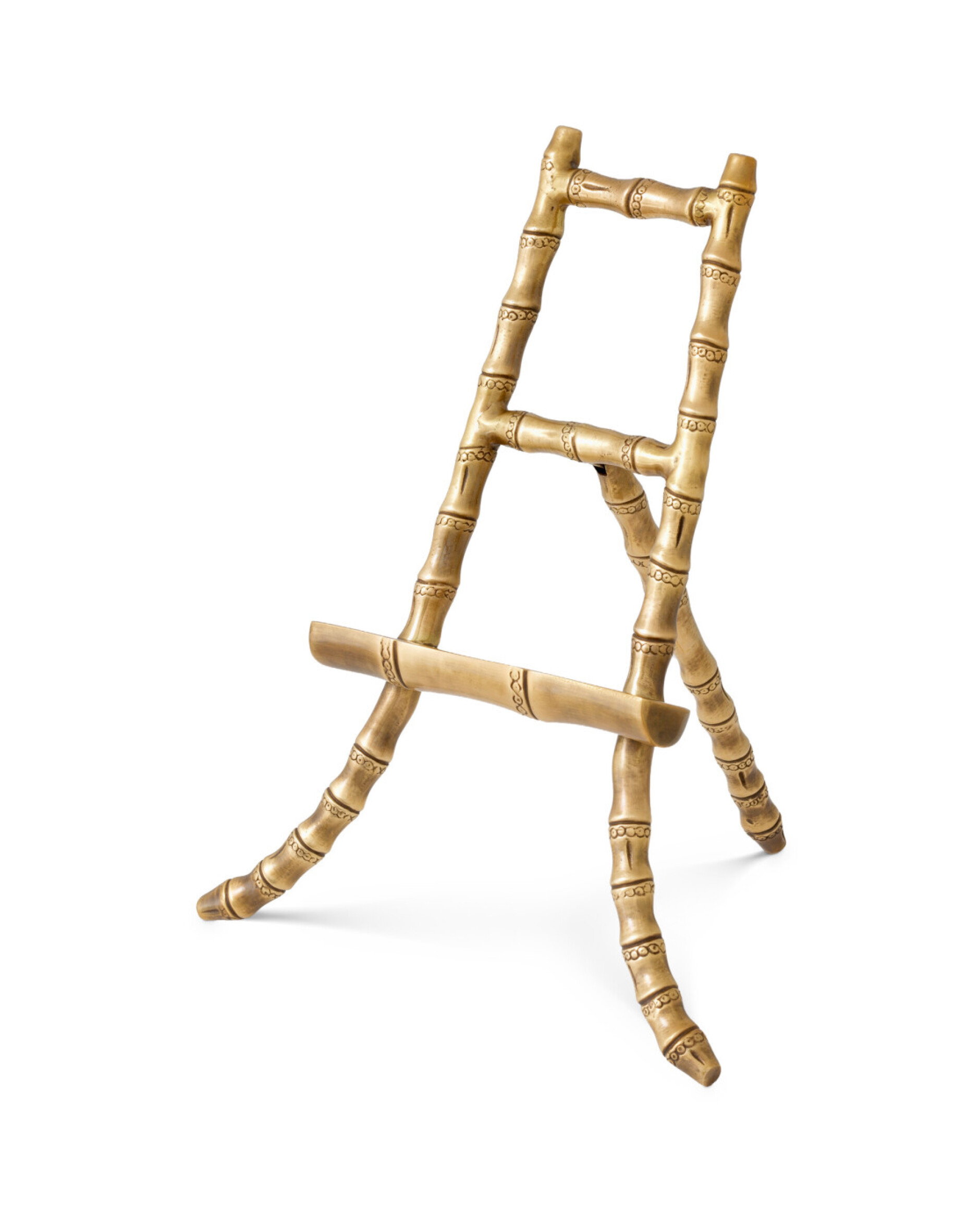 Audley bordstaffeli antikk messing