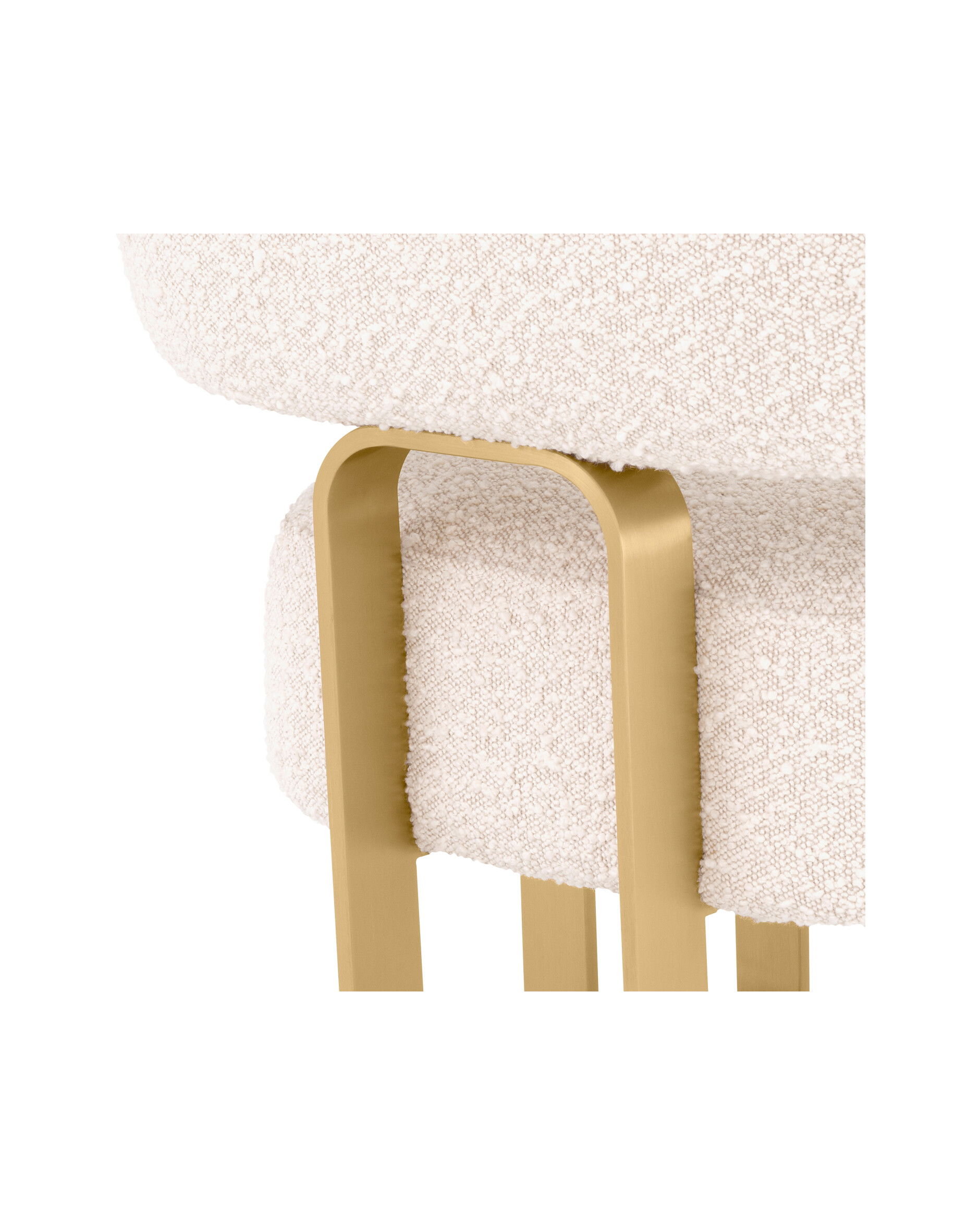 Capricorn fåtölj bouclé cream