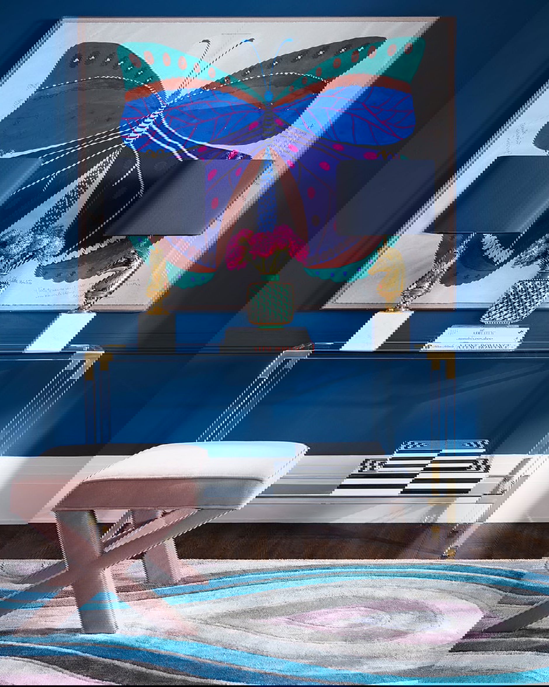 Jacques konsolbord mässing