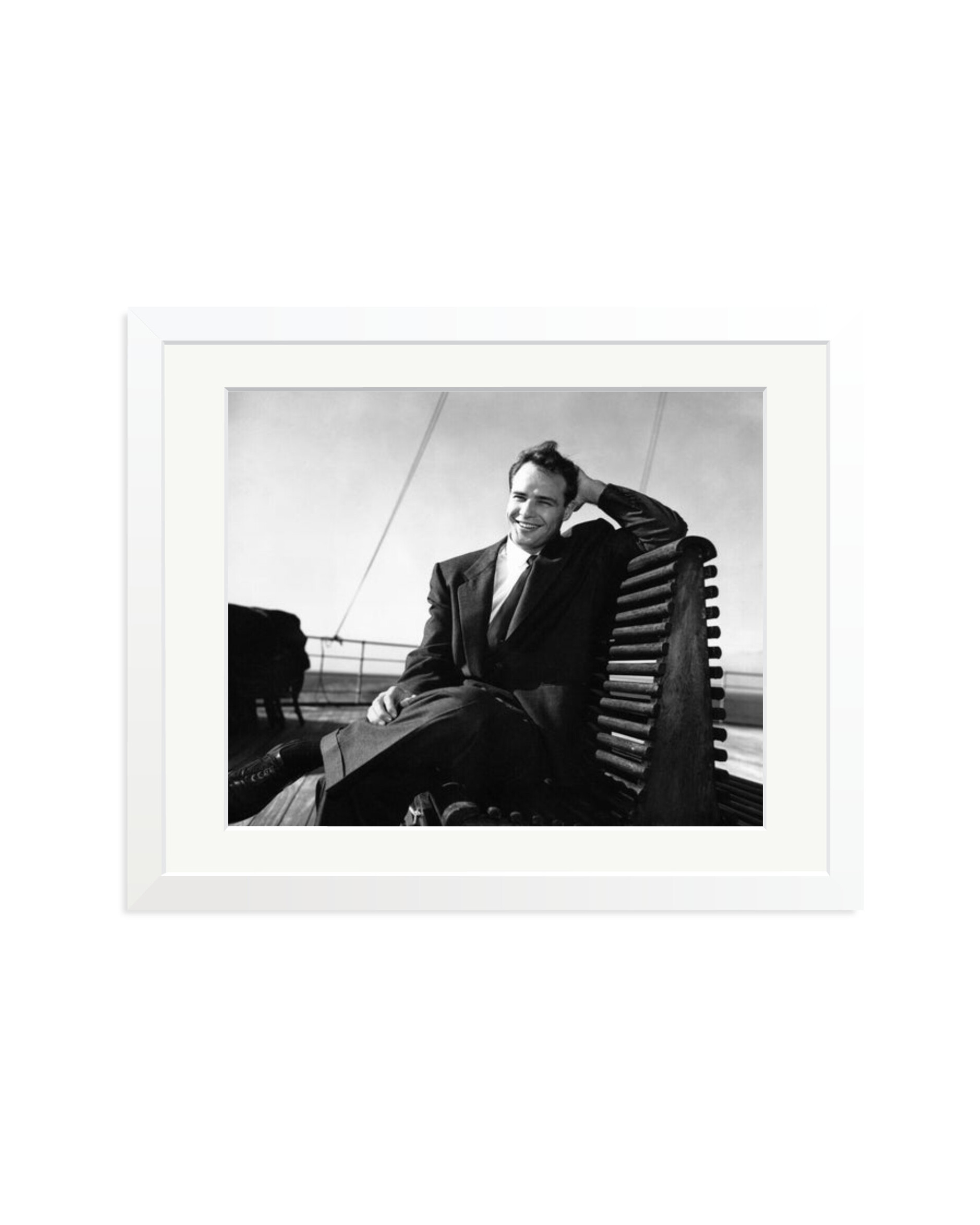 Marlon Brando, 1954 White / Medium