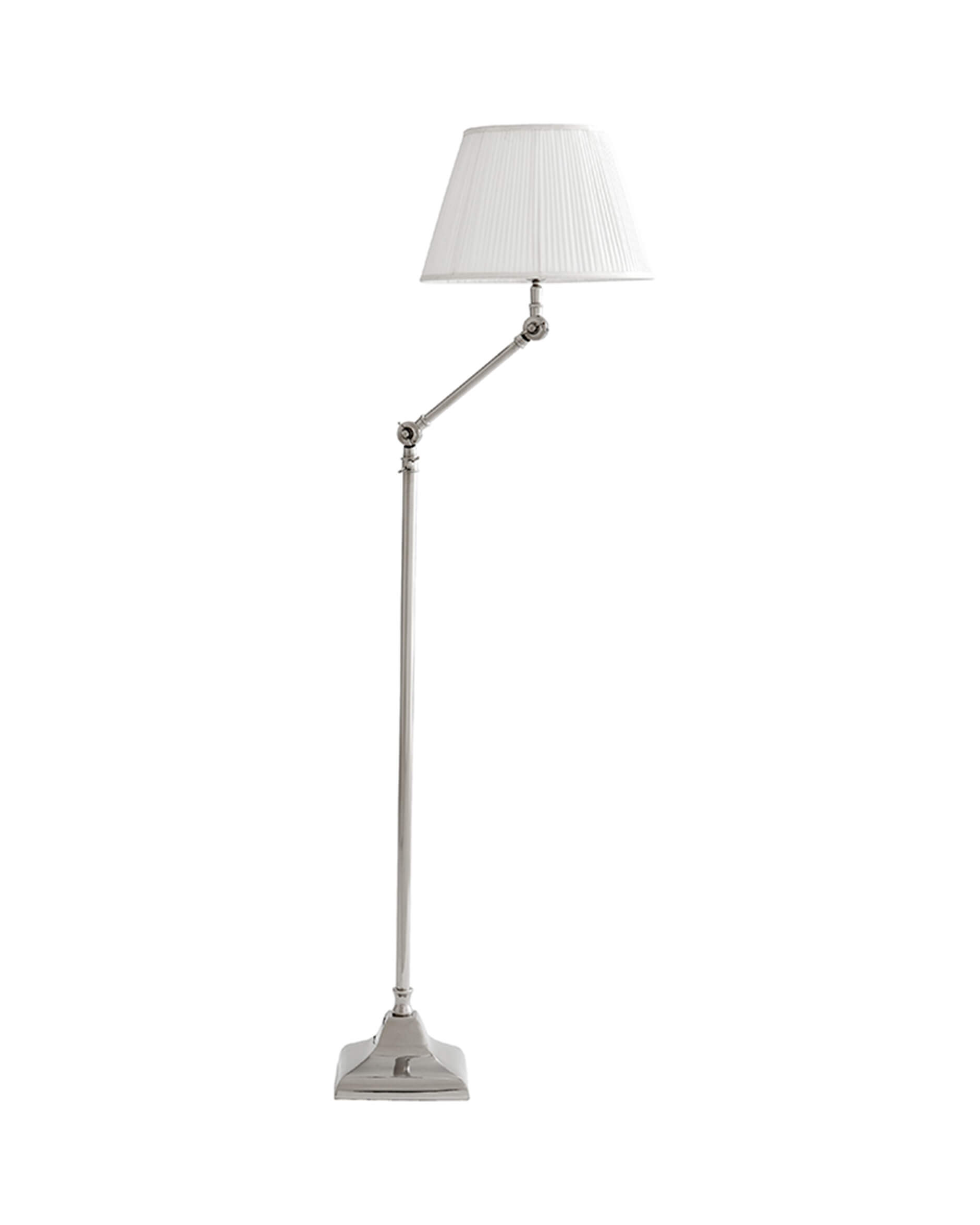 Medea golvlampa nickel exkl. skärm OUTLET