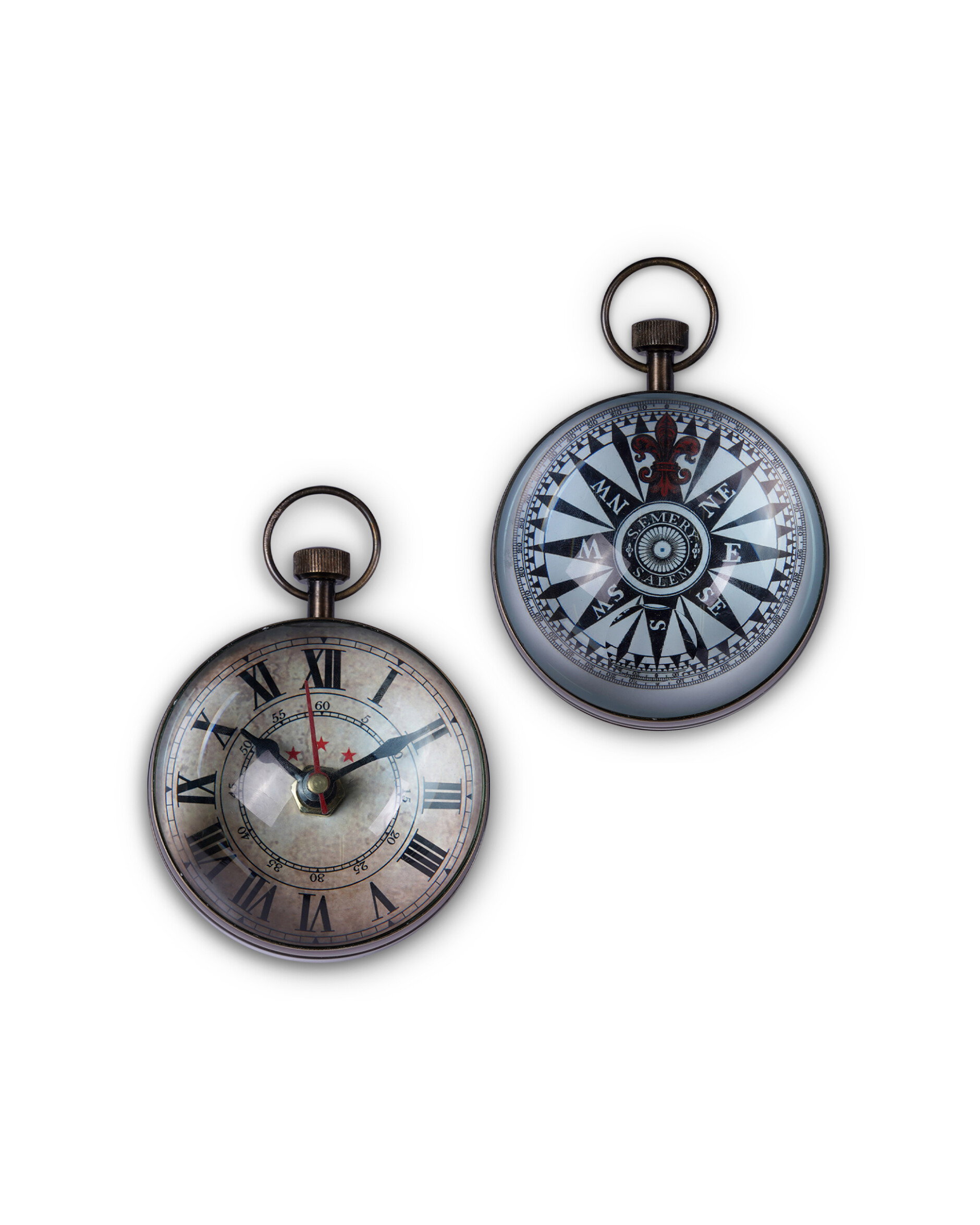 Eye of Time klocka mässing