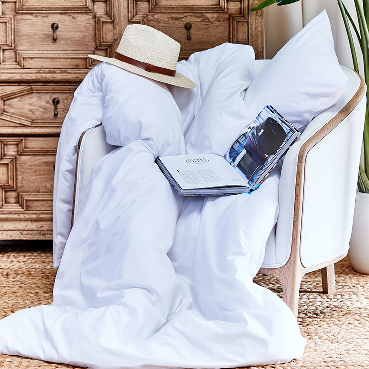 White Bedding