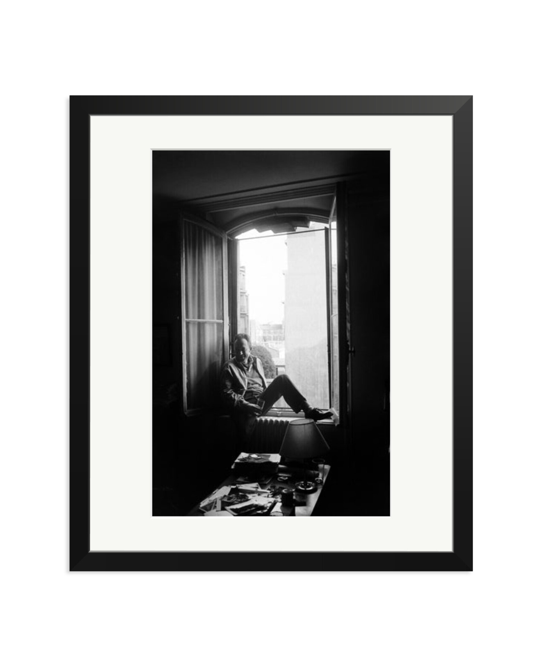 Albert Camus Black / Large