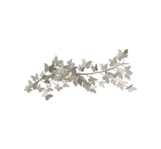 Burnished Silver Leaf - Farfalle Large Sconce Gild