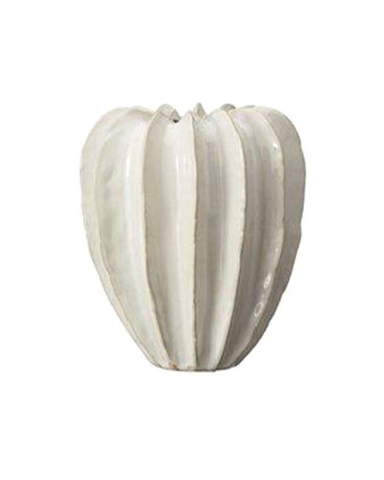 Lillian vase off-white