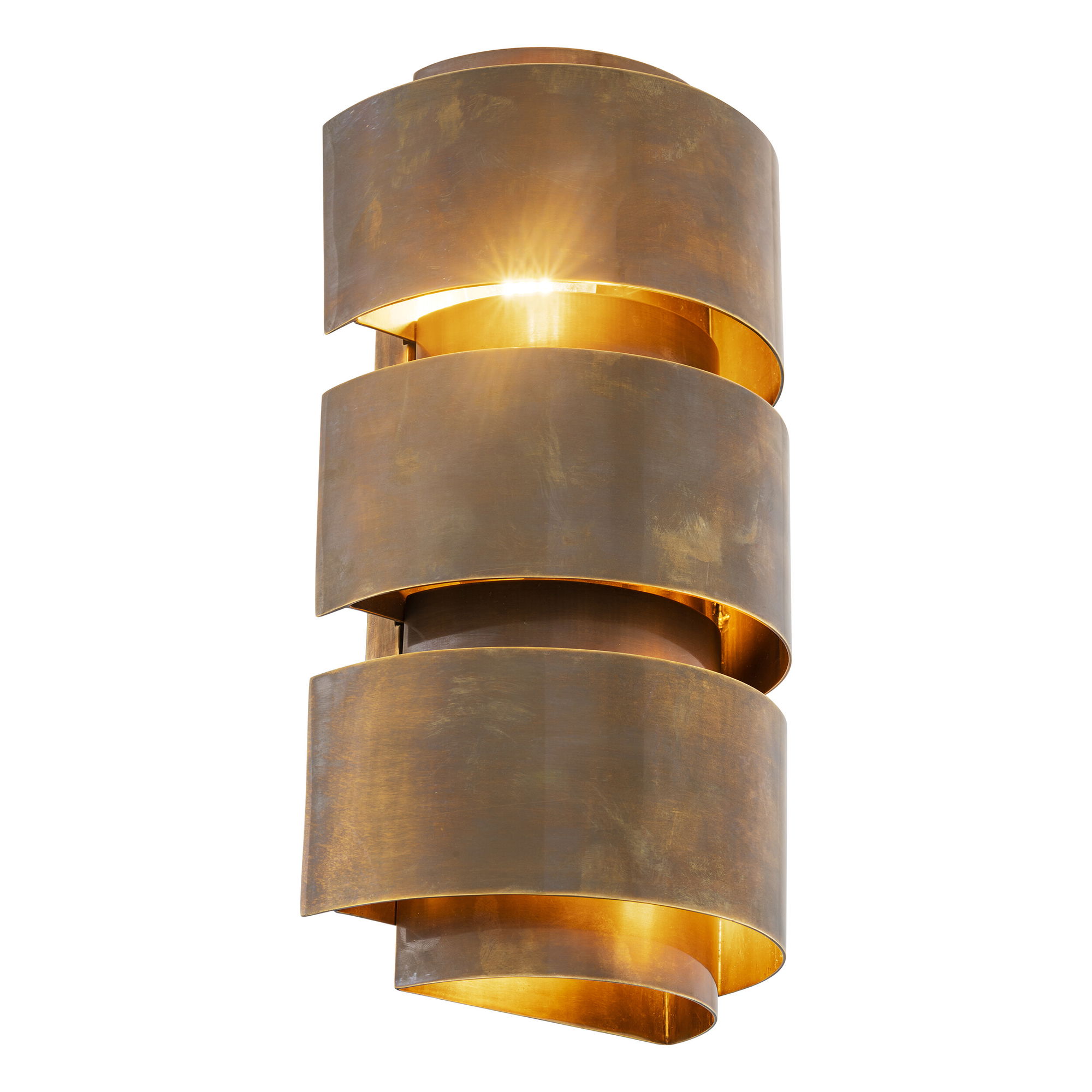 Manetti Wall Lamp Vintage Brass
