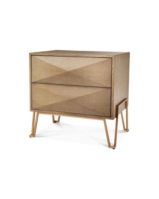 highland sängbord washed oak
