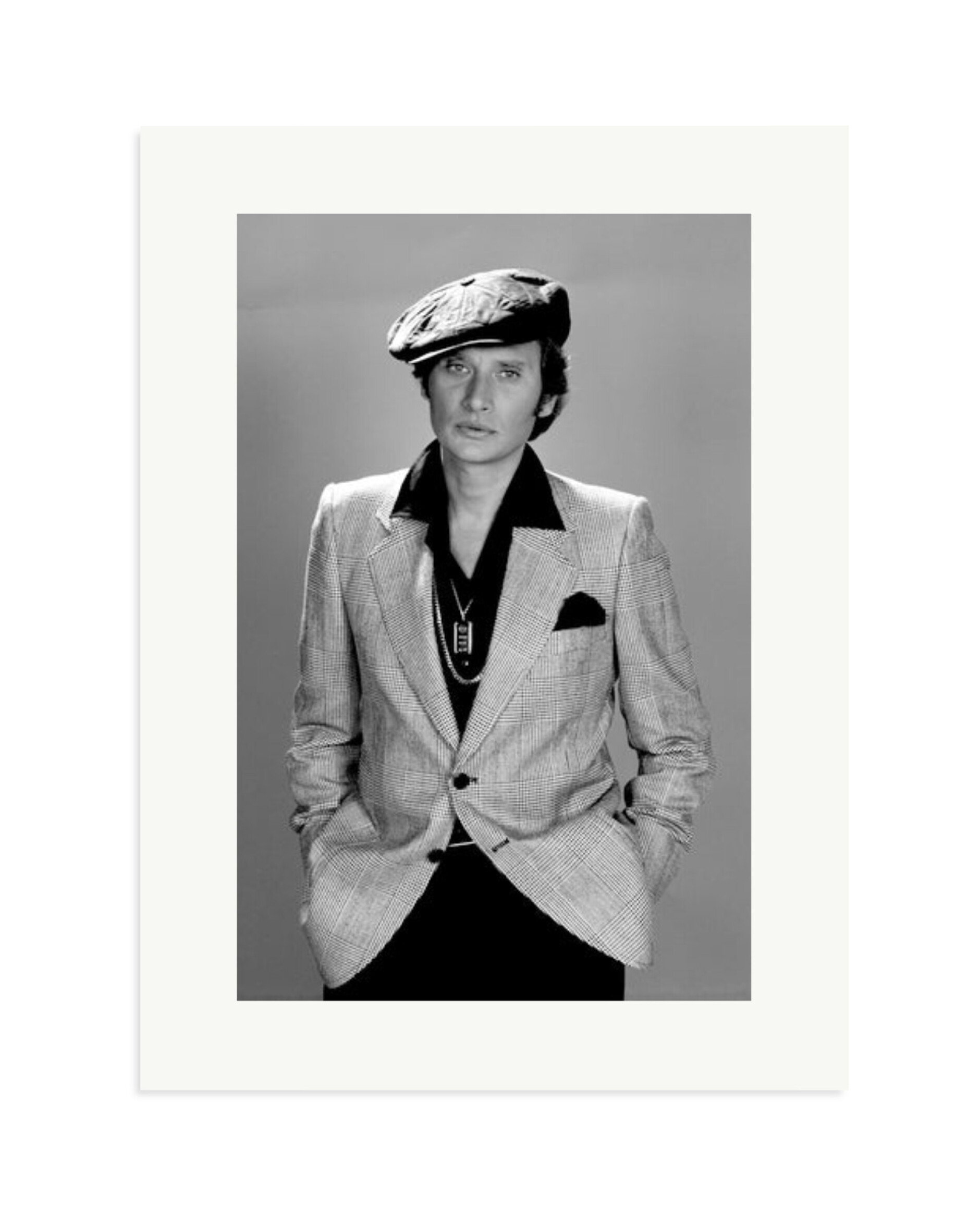 Johnny Hallyday, 1976 Print Only / XL