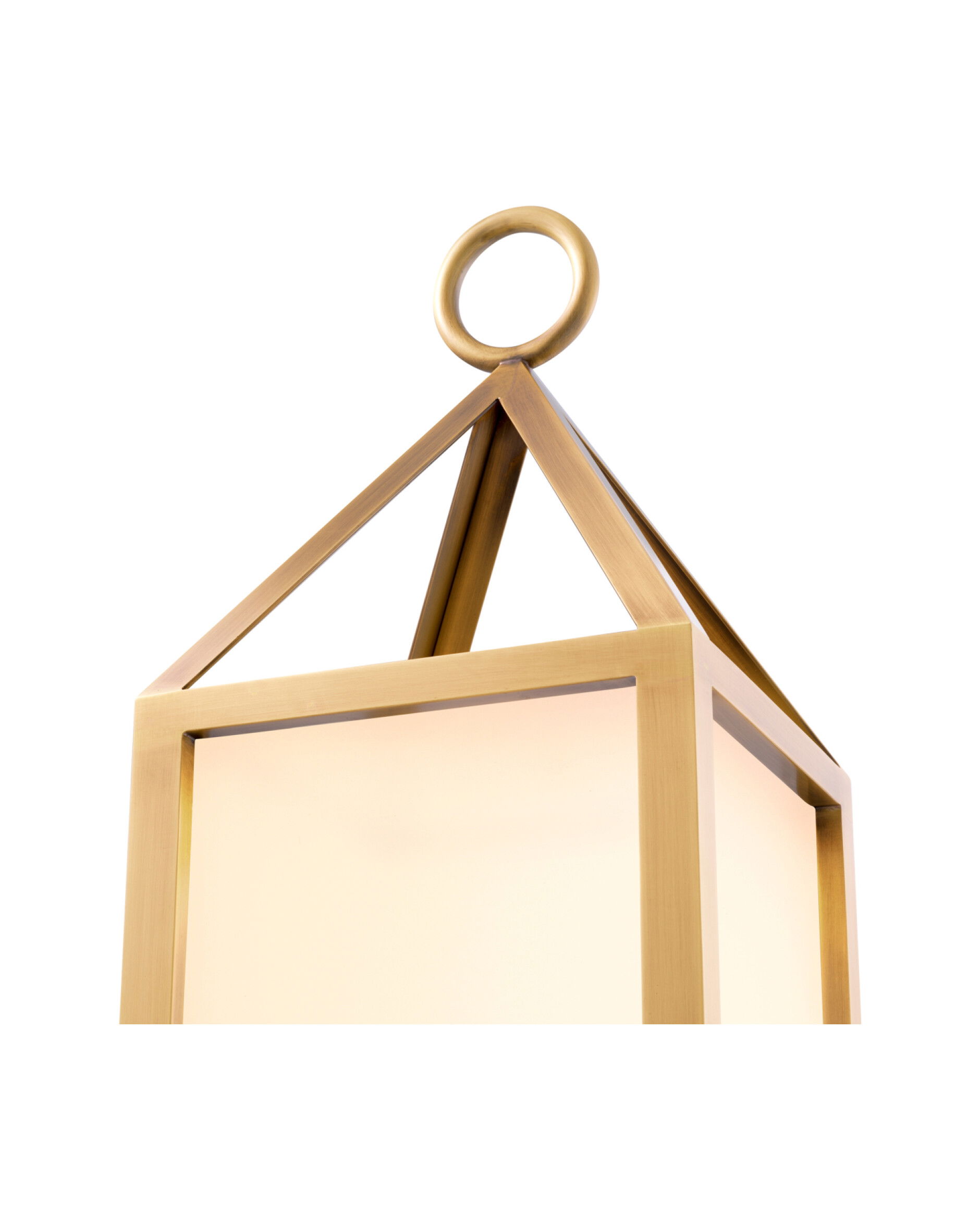 Riserva golvlampa antik mässing XL