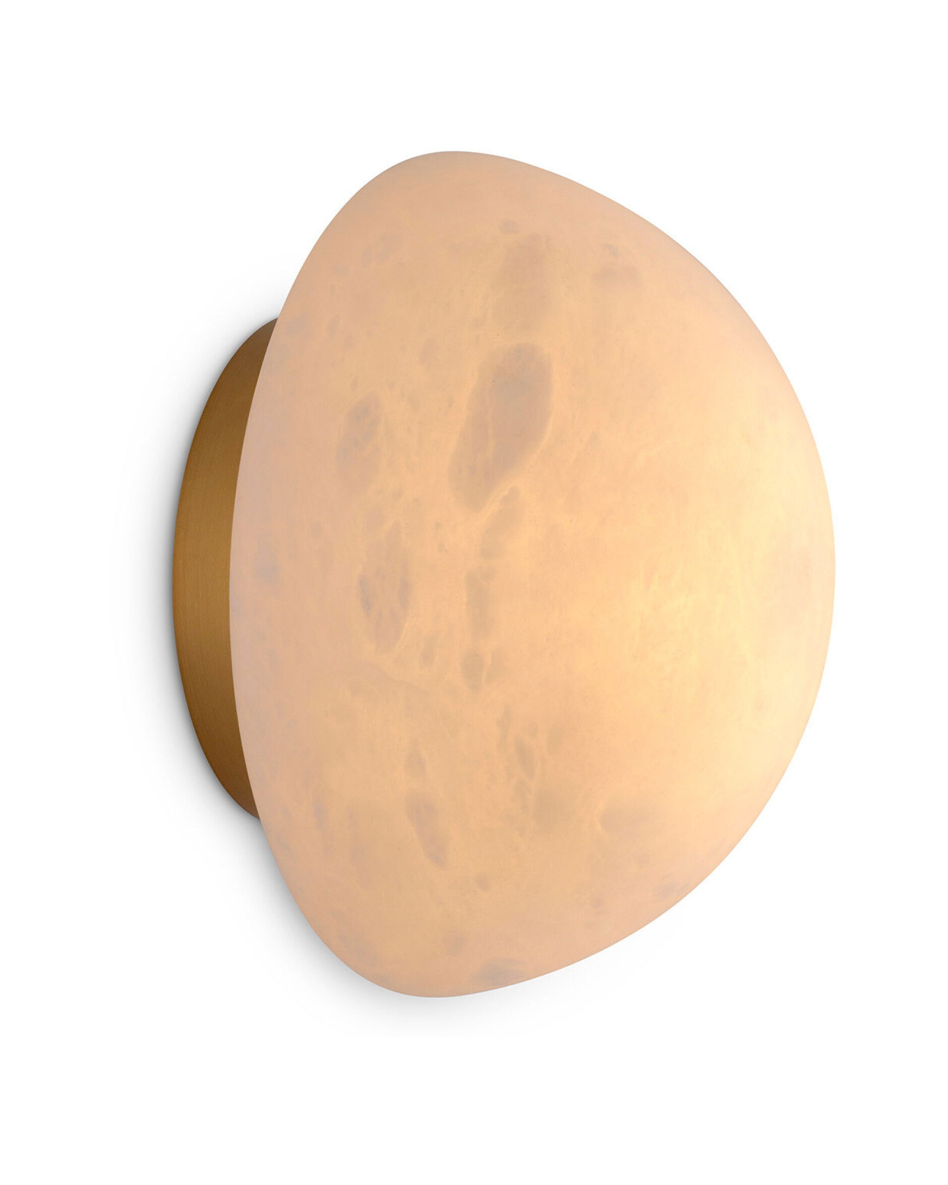 Triton wandlamp albast