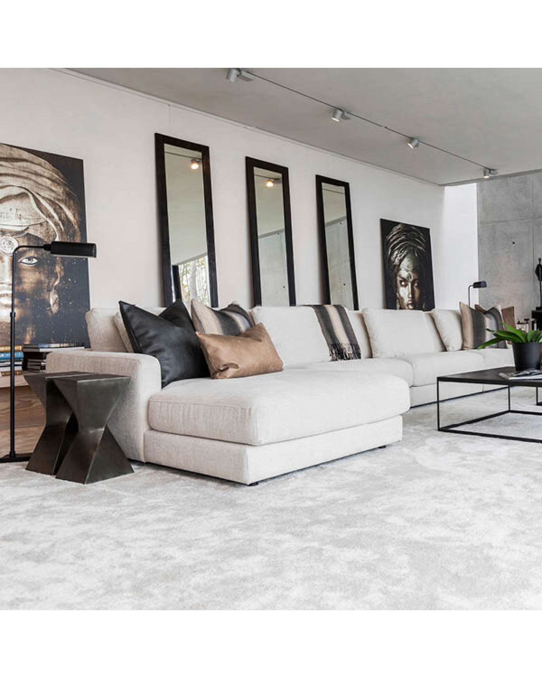 Reno schäslong rave natural höger