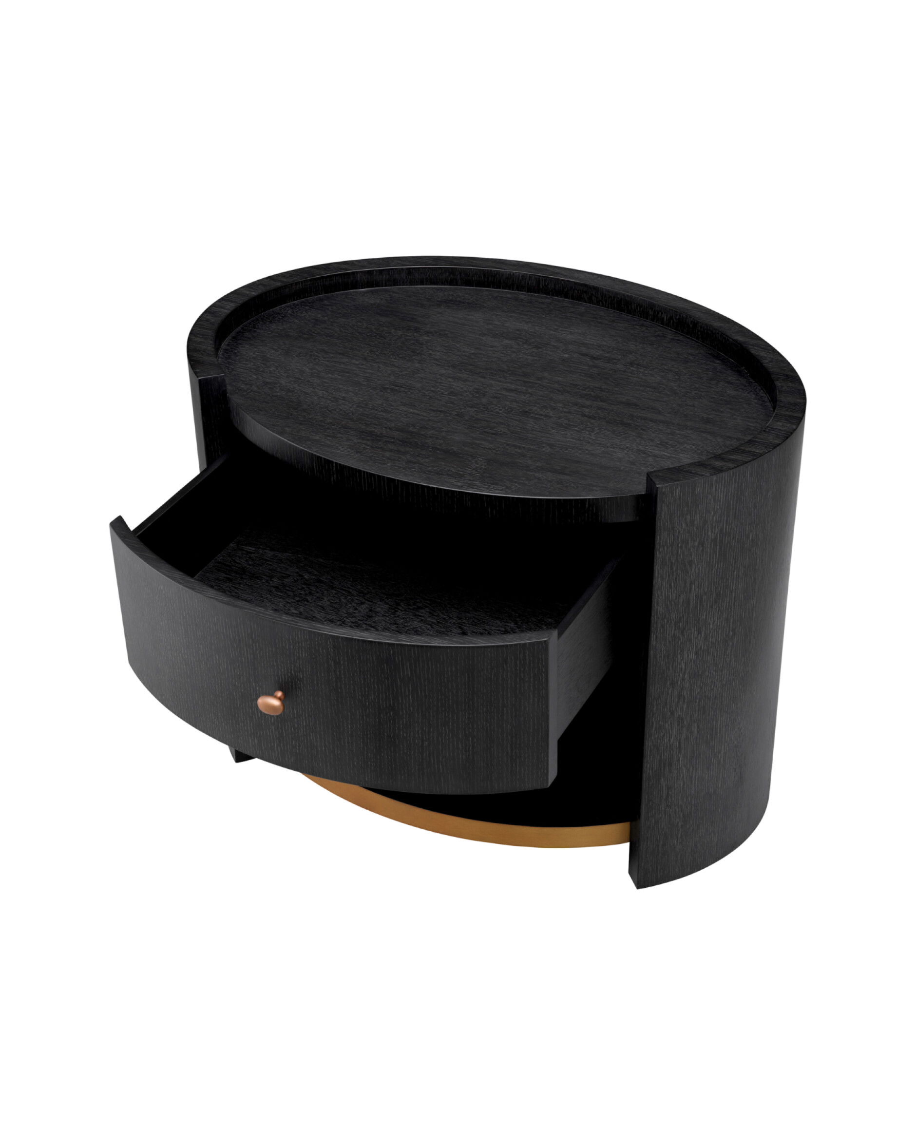 Rosemberg sängbord charcoal grey