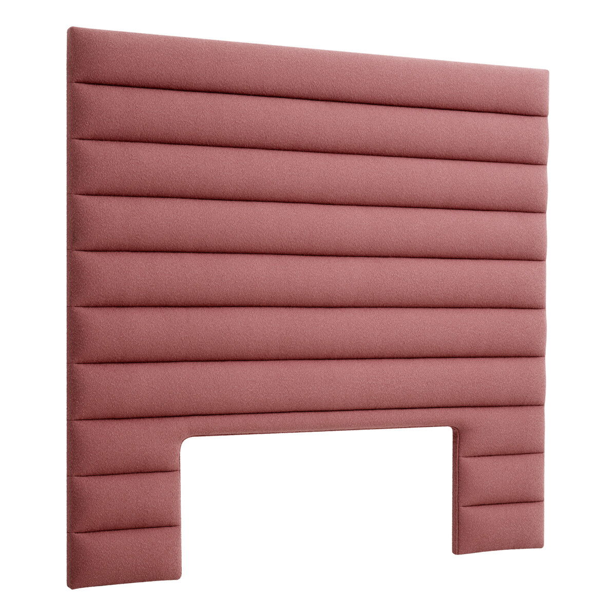 Shermin sänggavel bouclé rose