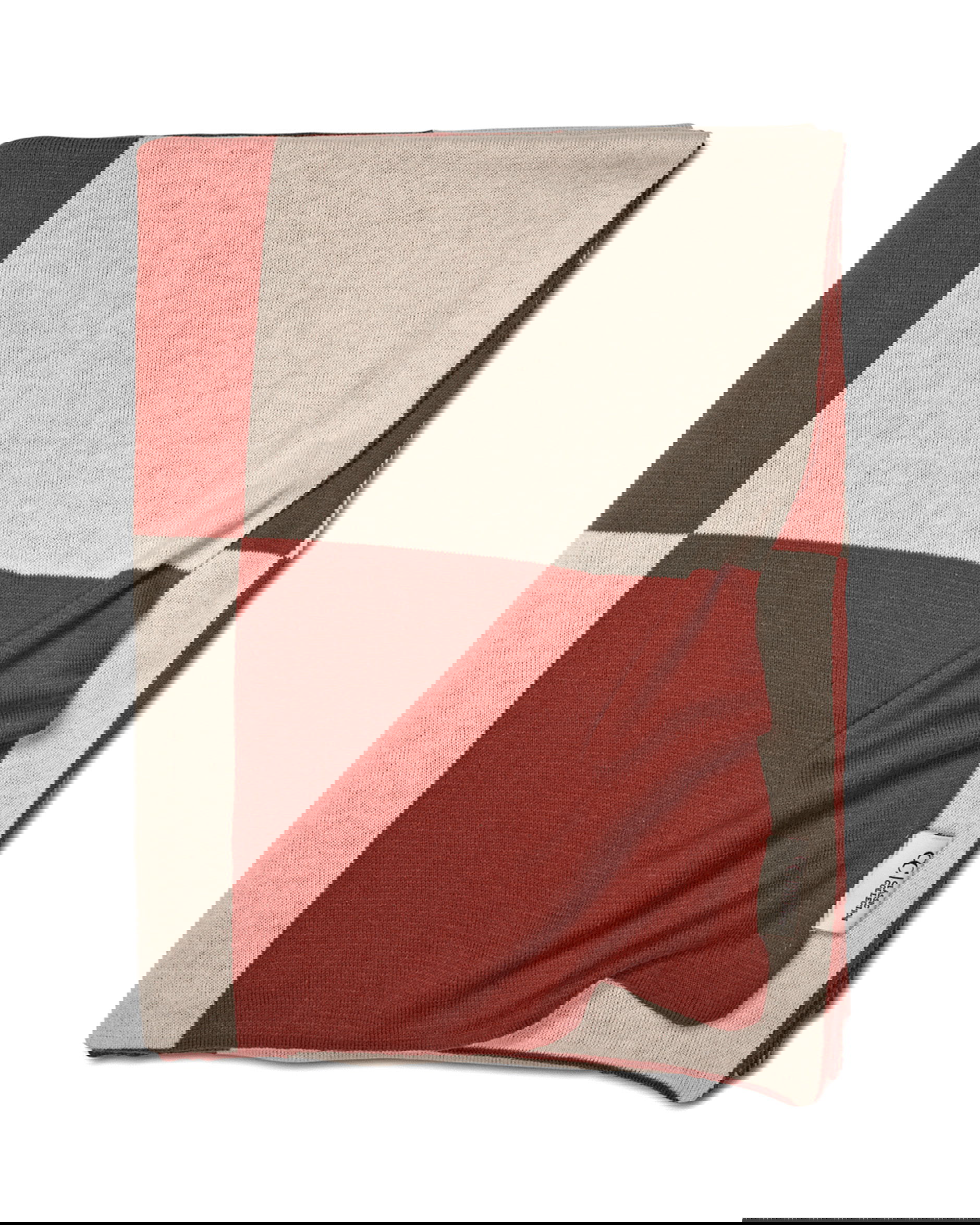 Square Throw Dark Terracotta