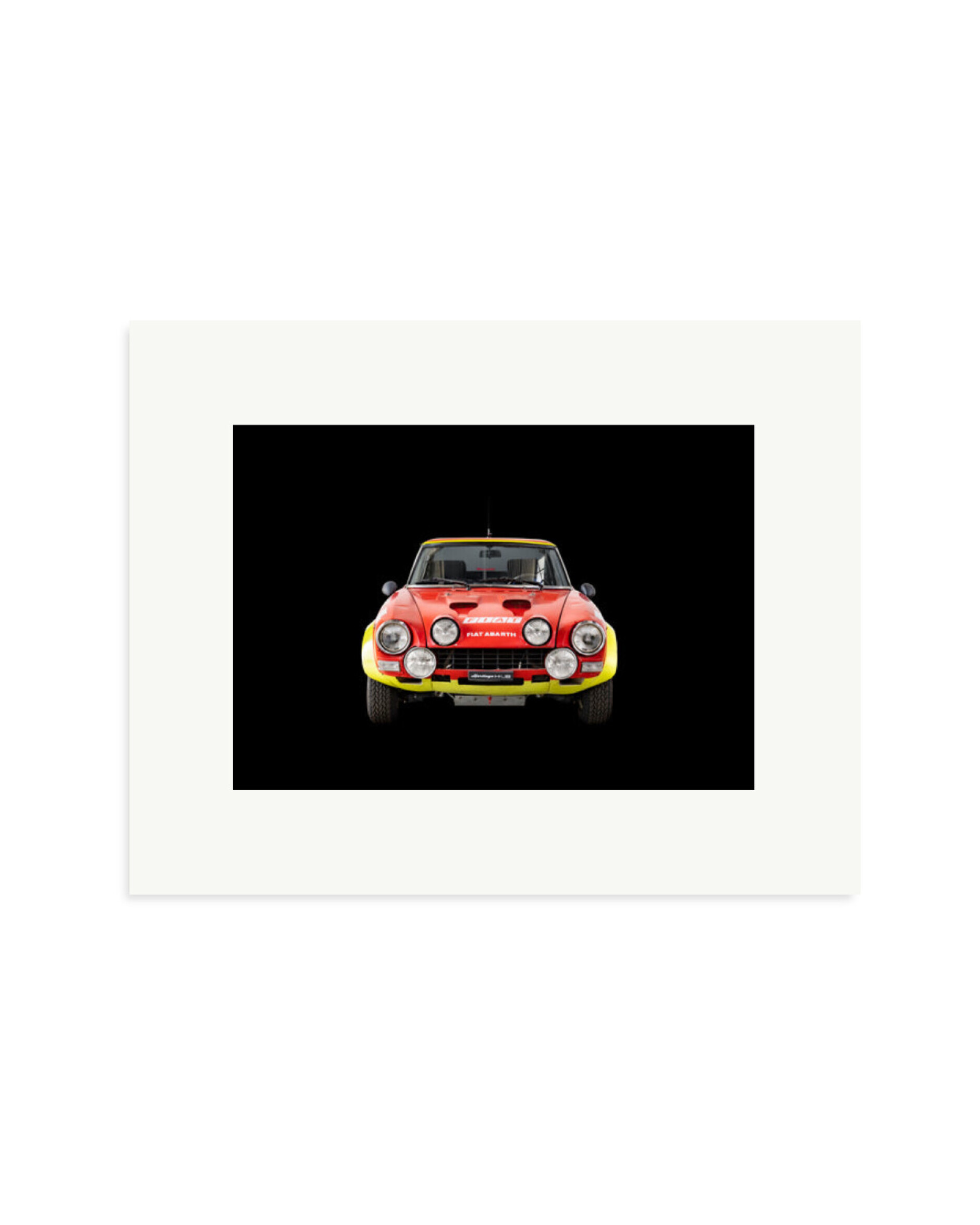 Fiat Abarth Print Only / Small