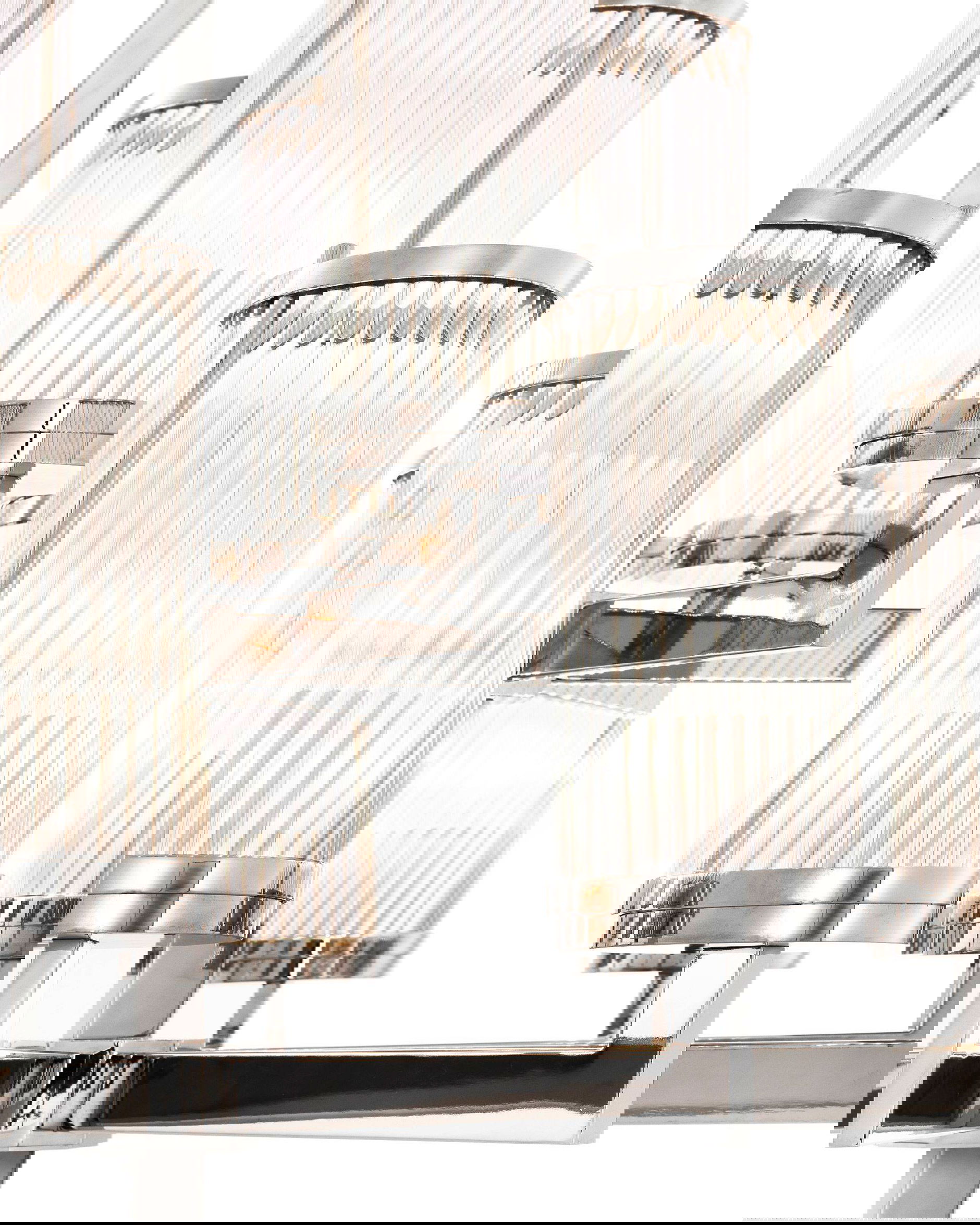 Claridges Chandelier Nickel Finish