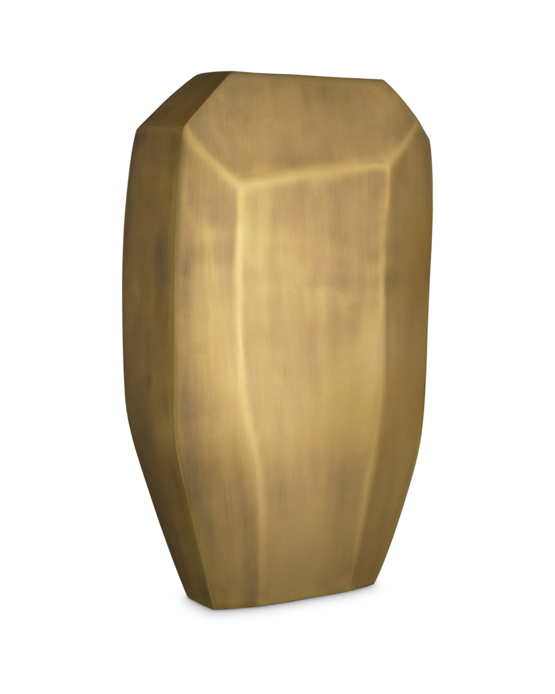 Linos vas antik mässing