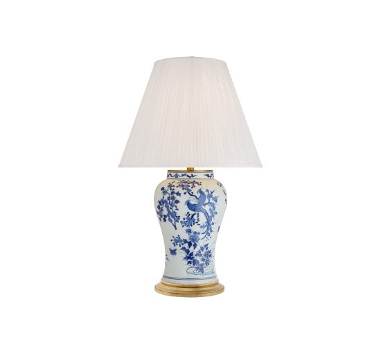 Blythe Table Lamp Blue/White