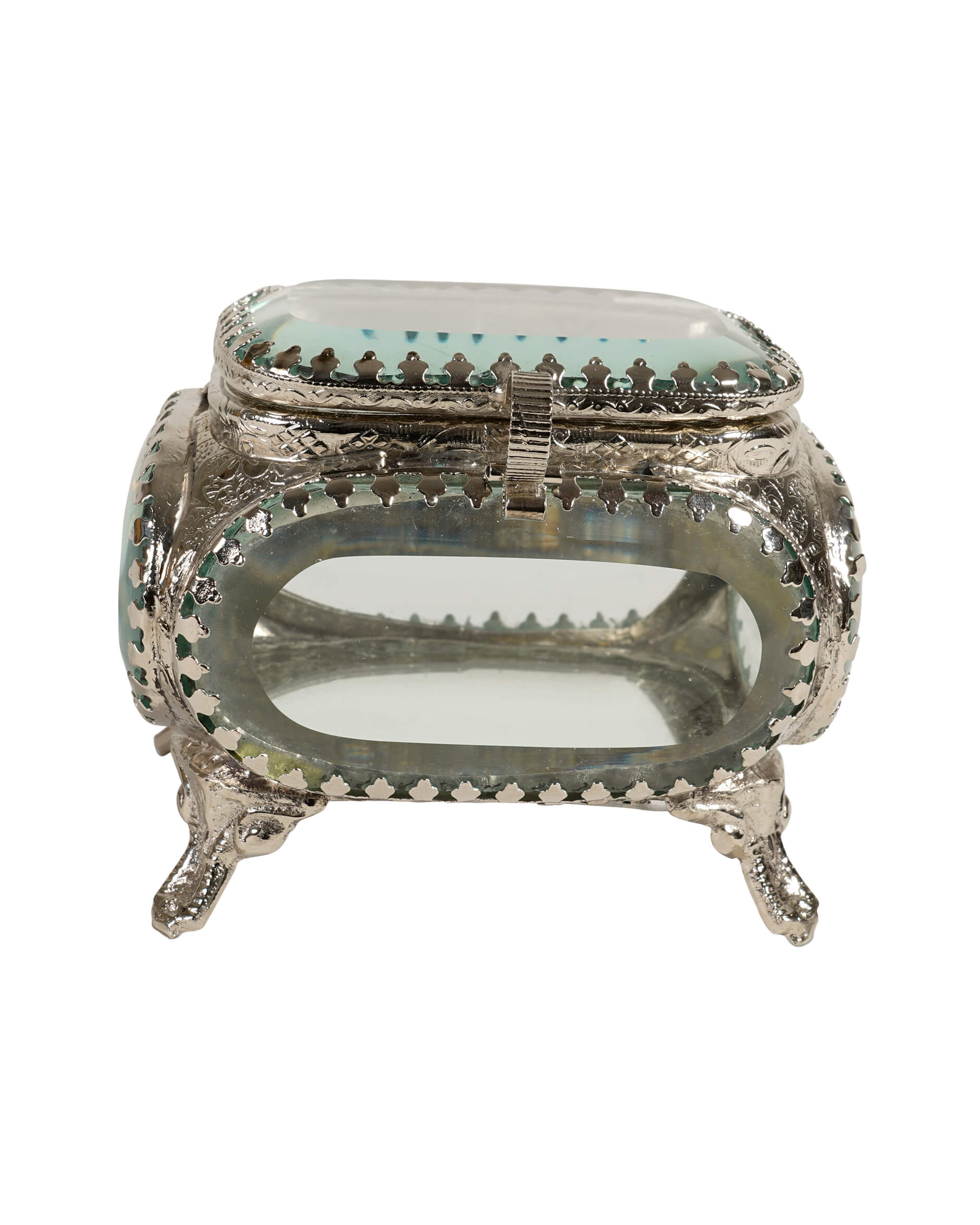 Napoleon Jewelry Box Silver