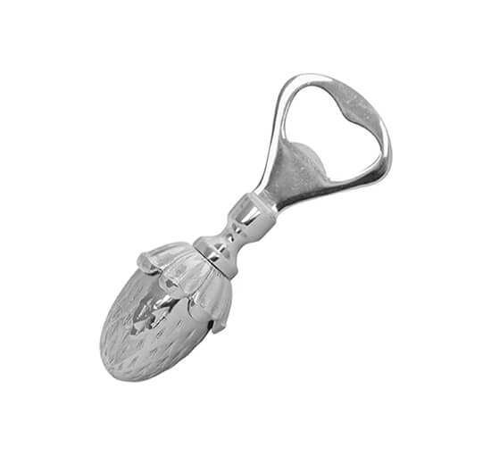 null - Acorn bottle opener brass