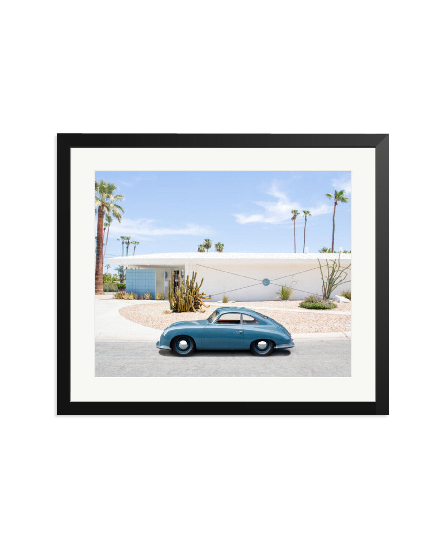 Porsche 356 in Palm Springs Black / Large