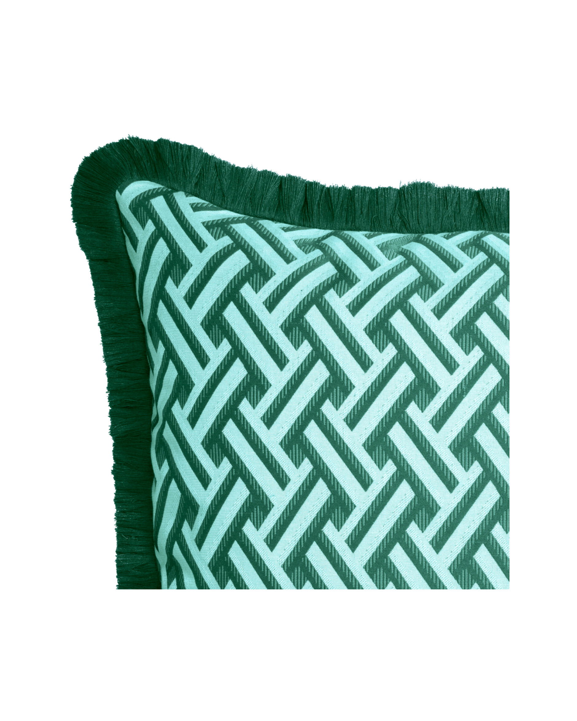 Doris prydnadskudde grön