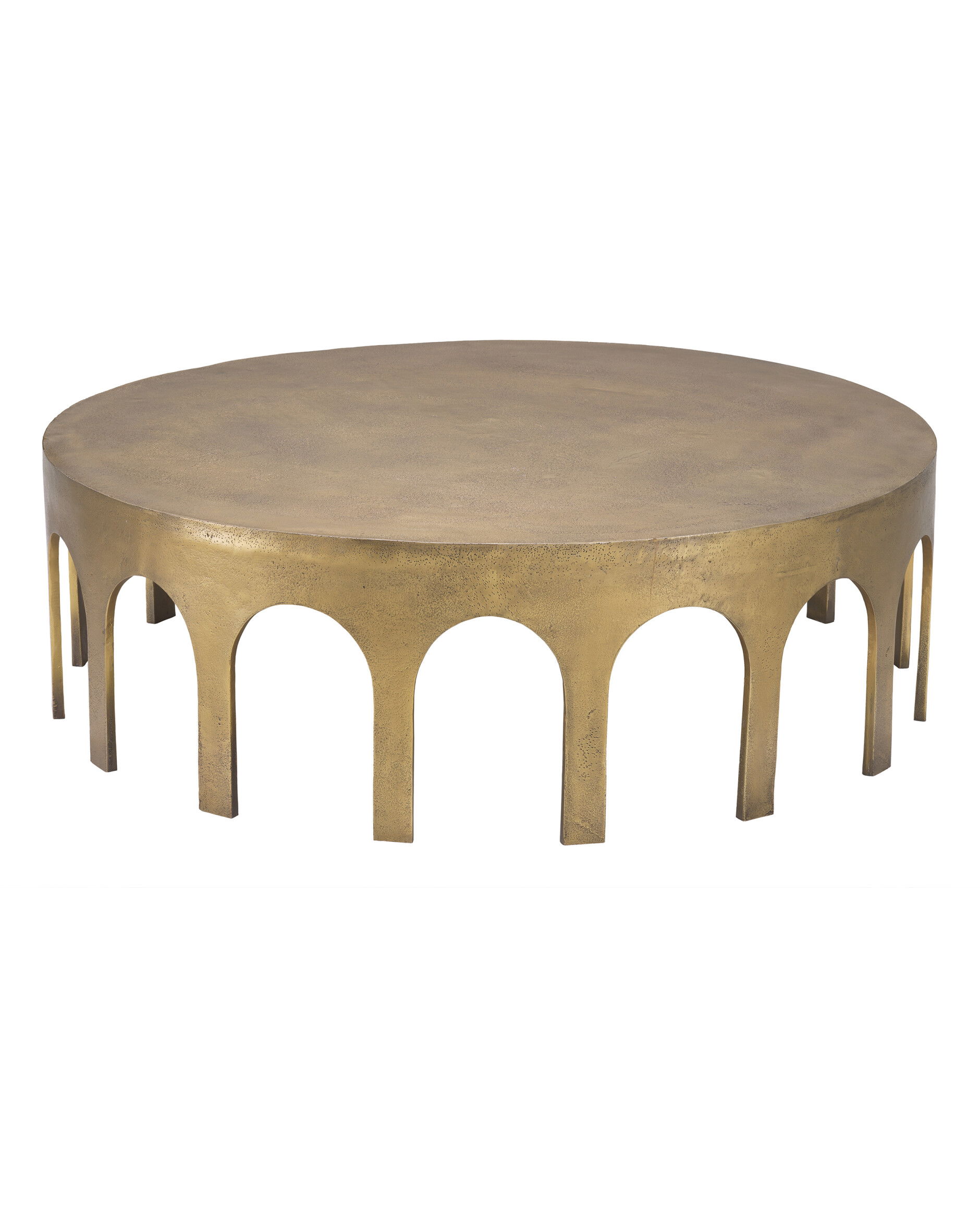 Gardini Coffee Table Vintage Brass