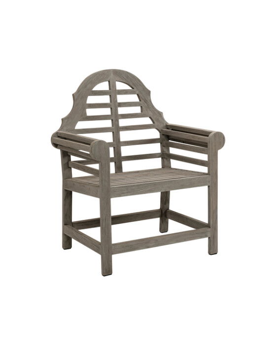 Vintage karmstol charcoal