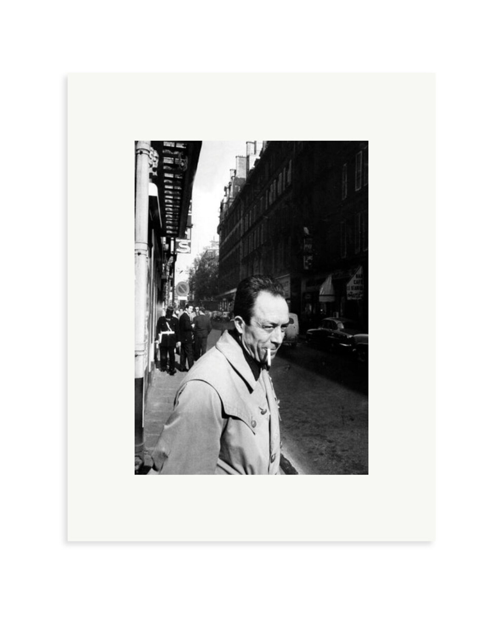 Albert Camus, 1957 Print Only / Small