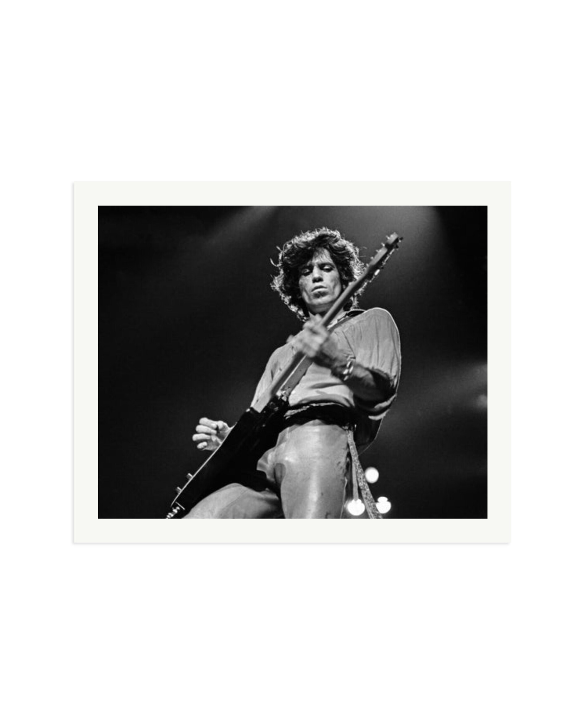 Keith Richards Live, 1978 Print Only / XXL