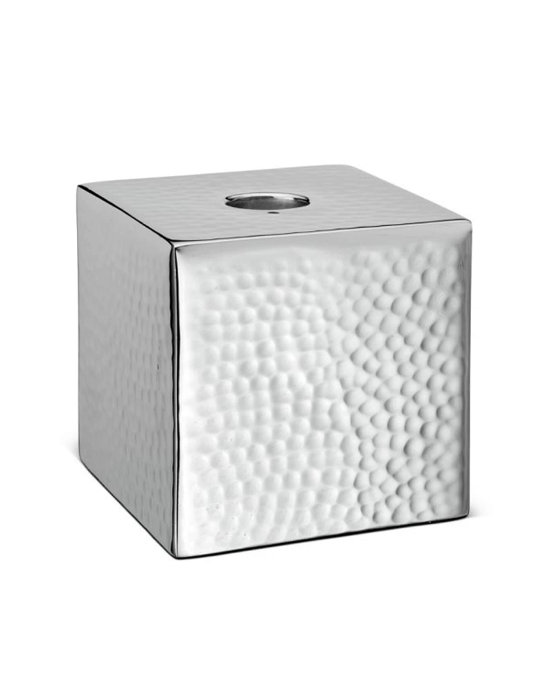 Hammered ljusstake nickel OUTLET