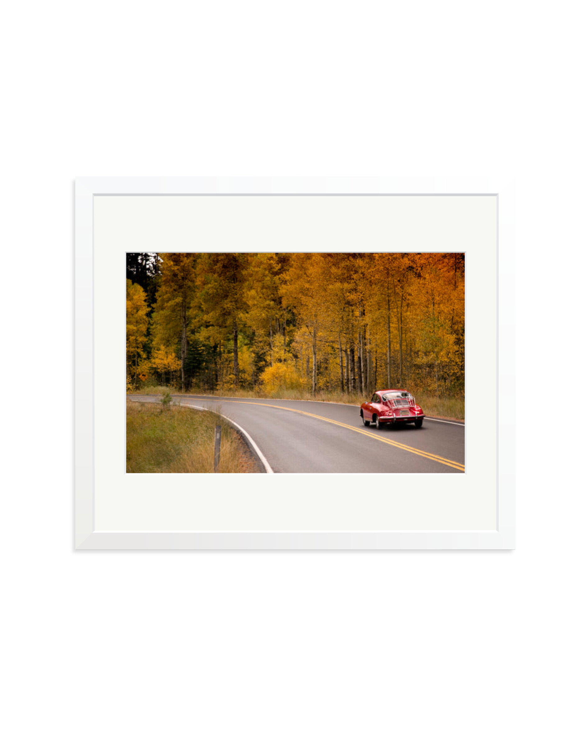 356 Porsche White / Large