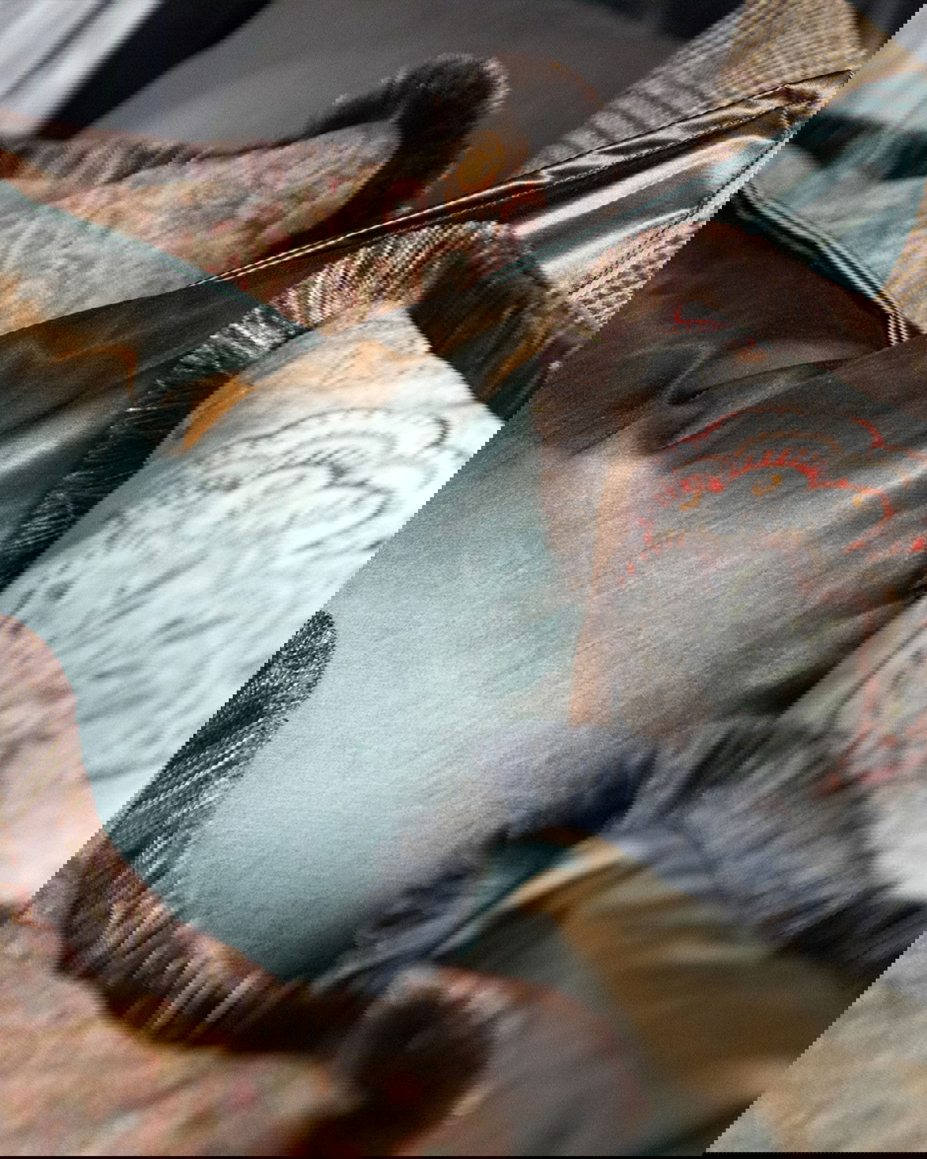 Dorsia kuddfodral grön