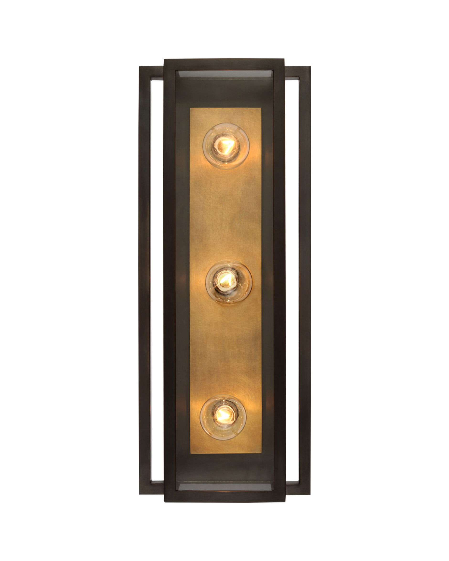 Halle 18" Vanity Light Bronze/Antique Brass