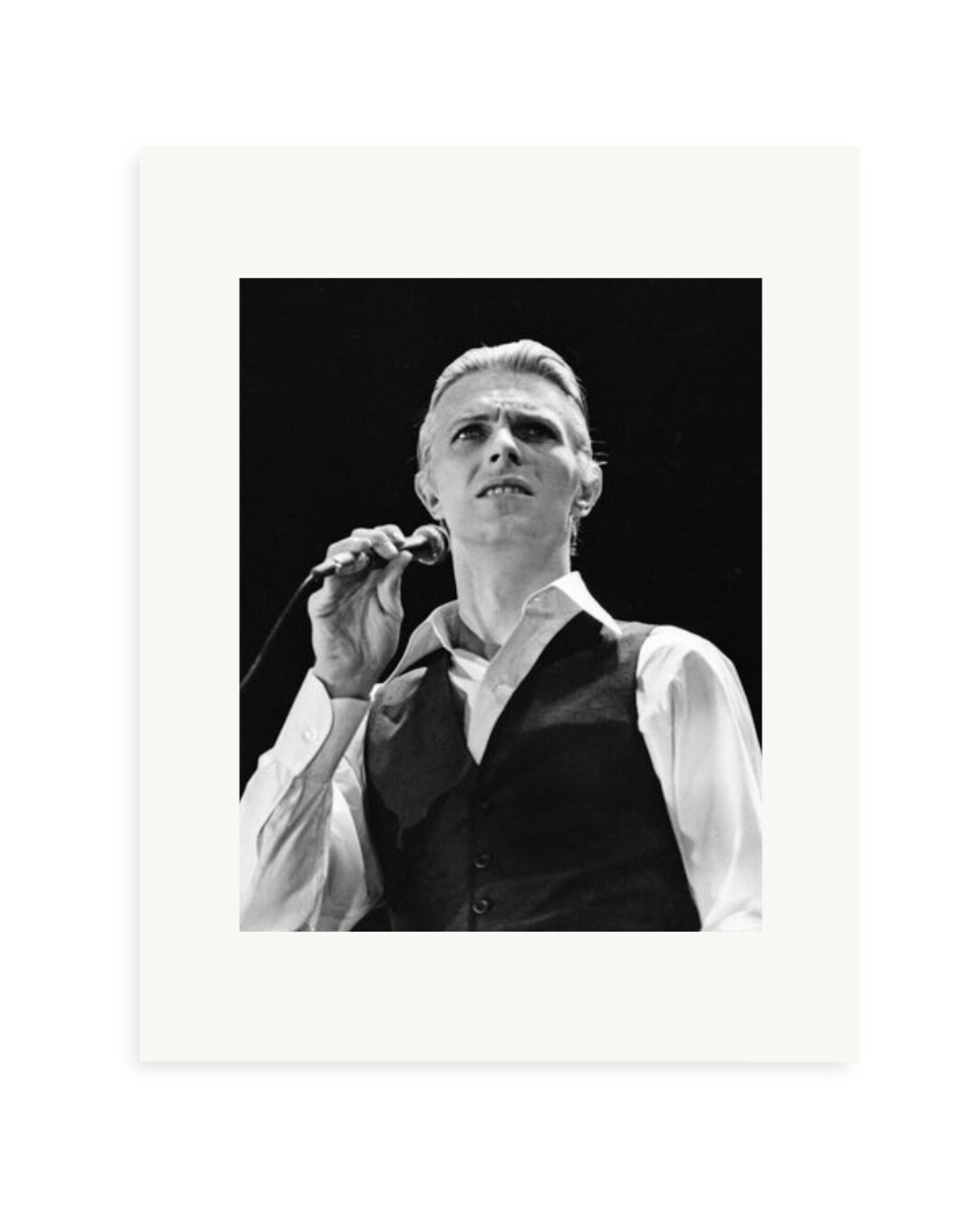 Thin White Duke, 1976 Print Only / Small