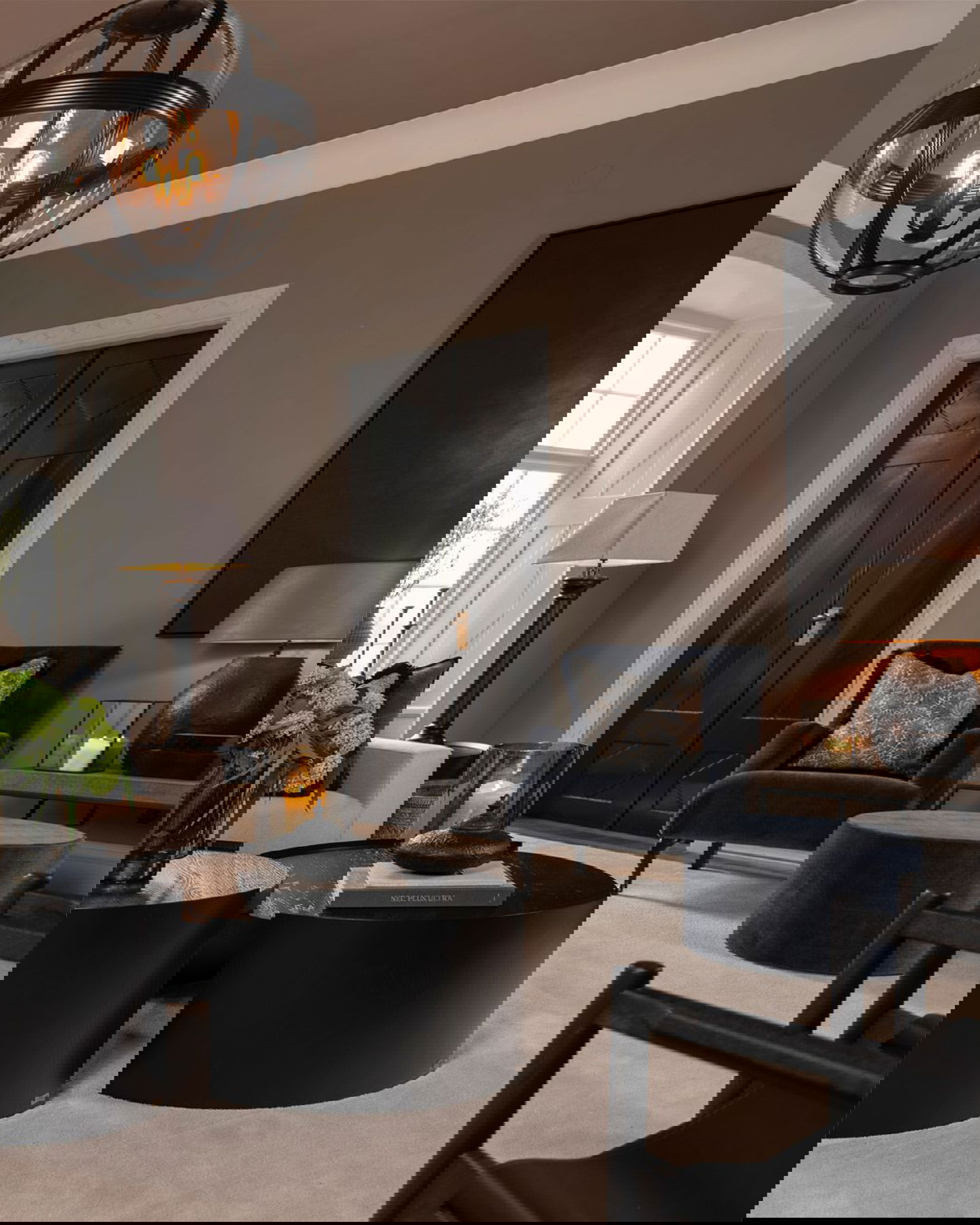 Medina kissenbezug fransen flower indigo