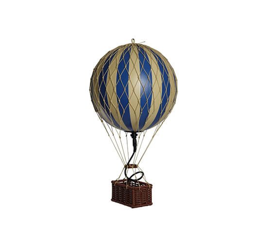 Blå - Travels Light Luftballon LED regnbue