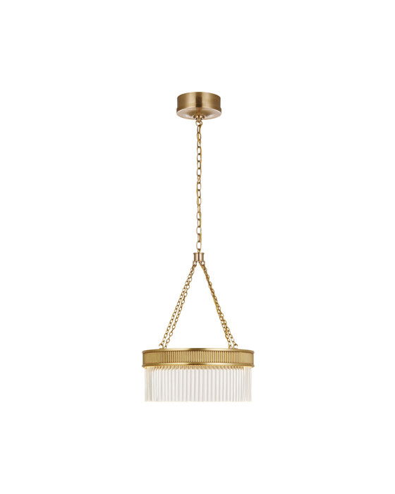 Menil Chandelier Soft Brass Medium