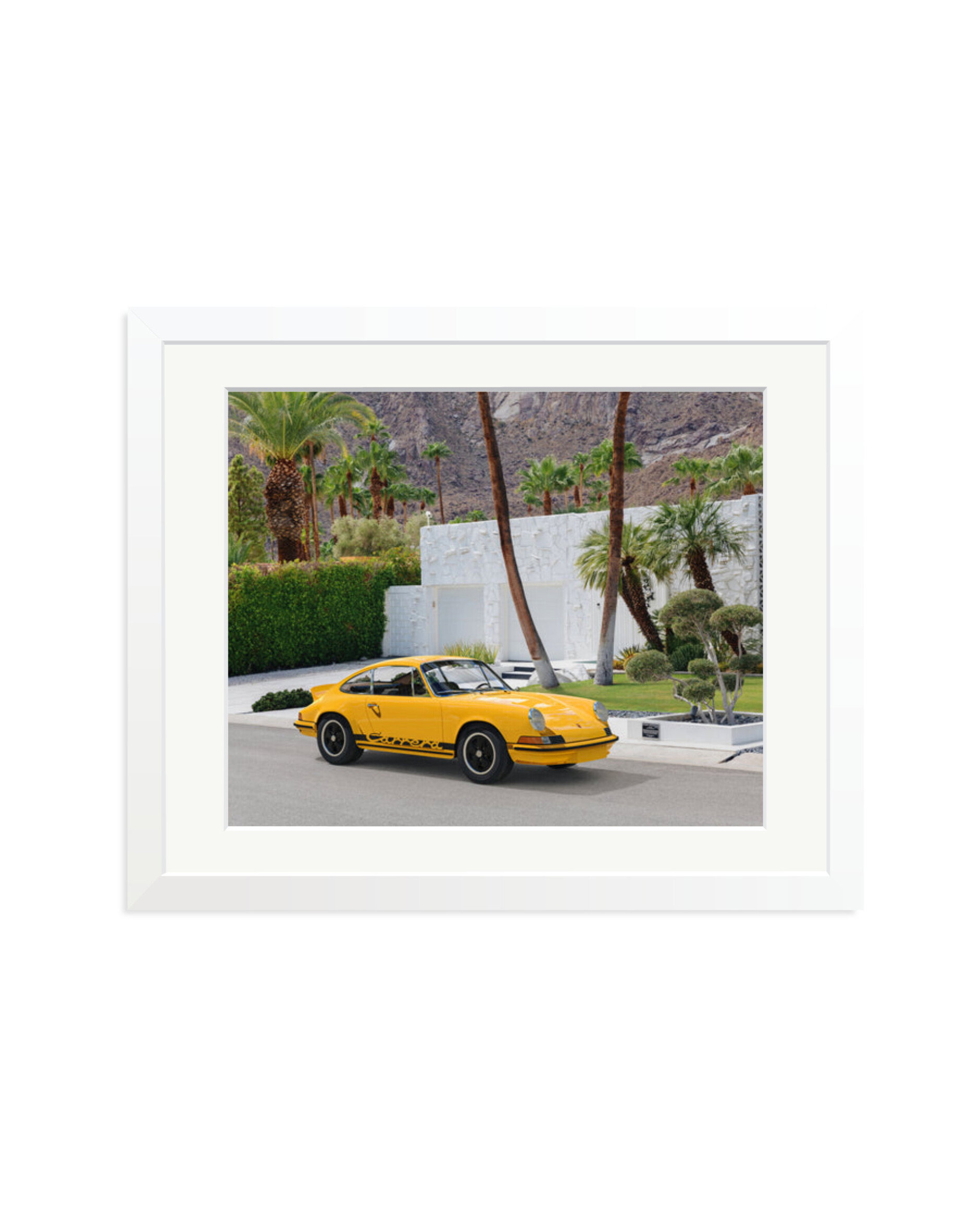 Porsche Carrera RS in Palm Springs White / Medium