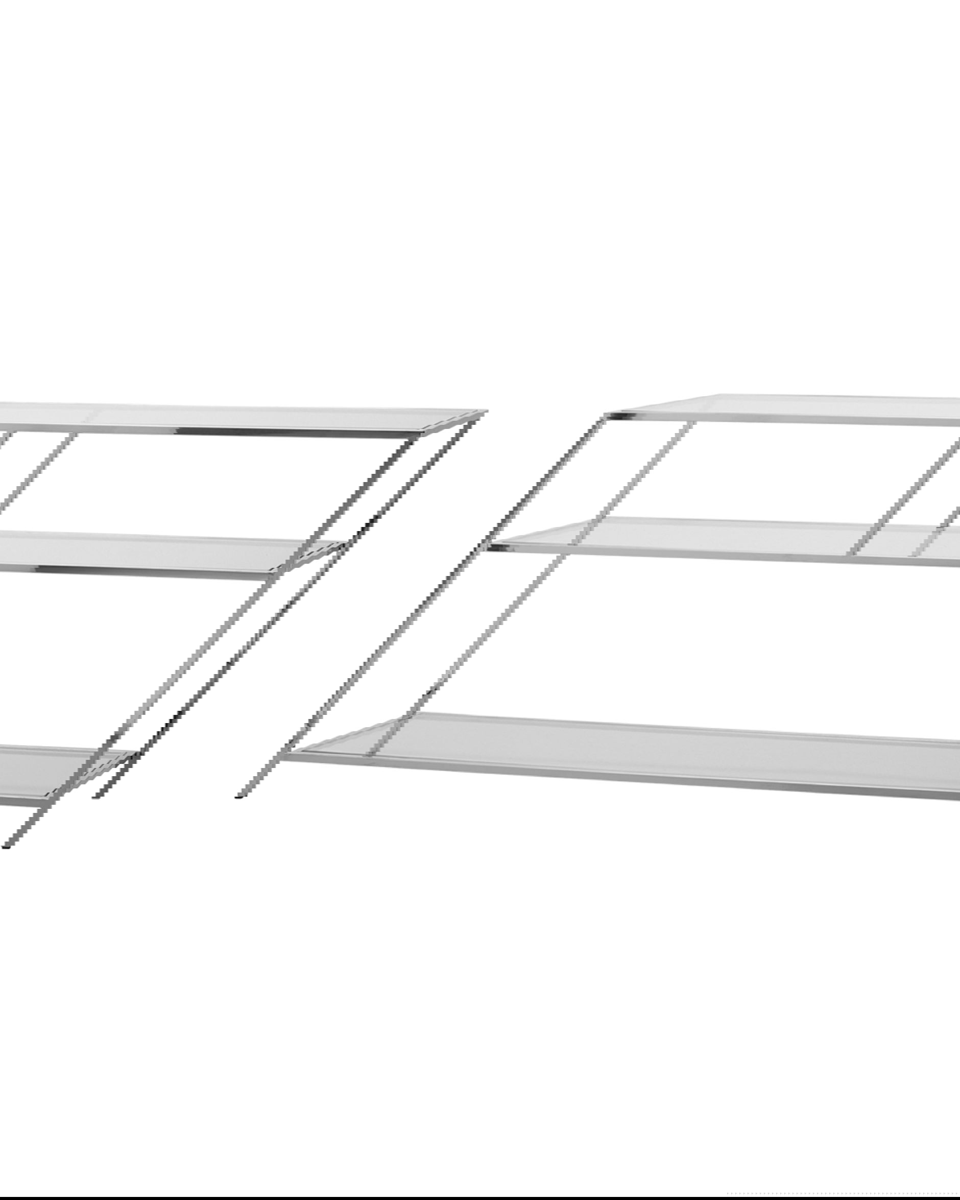 Shelby konsolbord krom