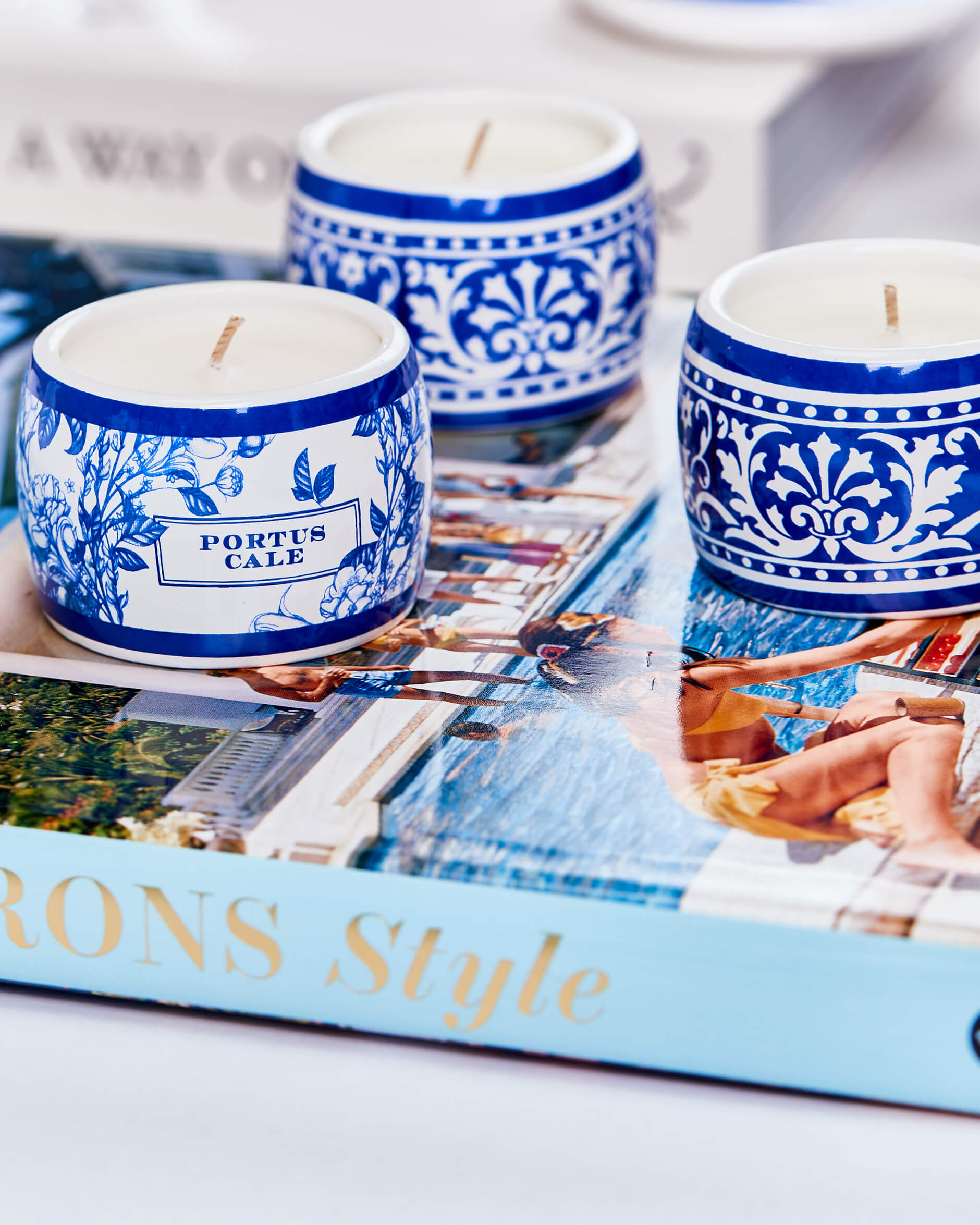 Portus Cale doftljus gift set