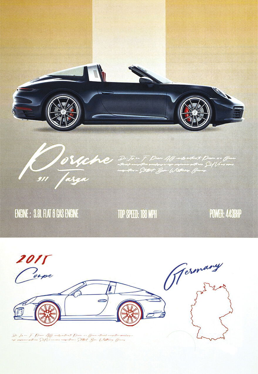 Porsche 911 Targa Black
