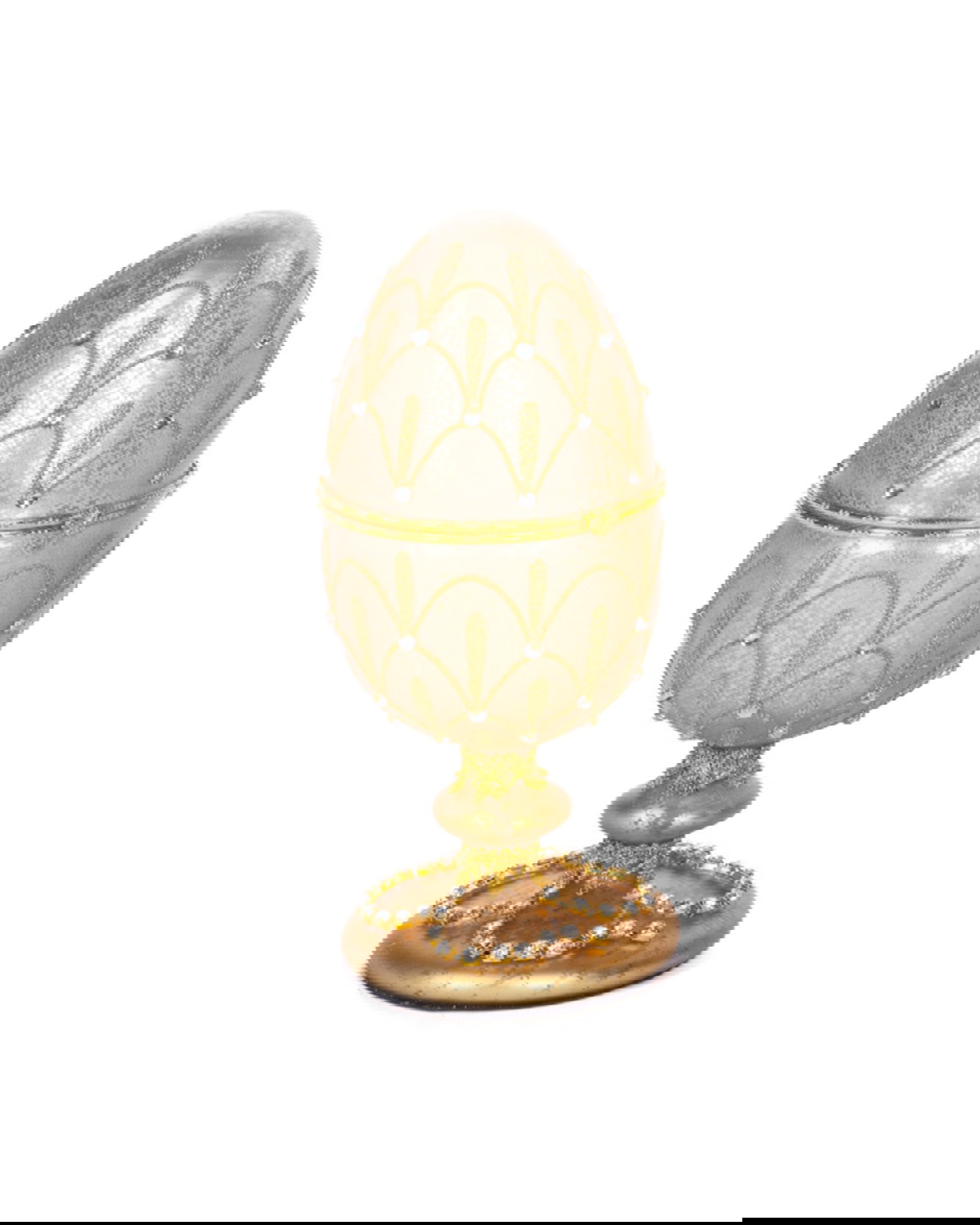 Anastasia Fabergé-ei kerstdecoratie goud